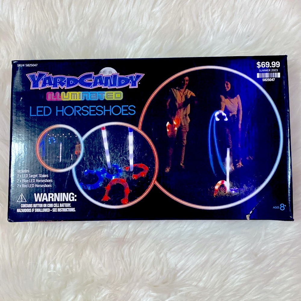 Yard Candy Illuminated LED Horseshoes